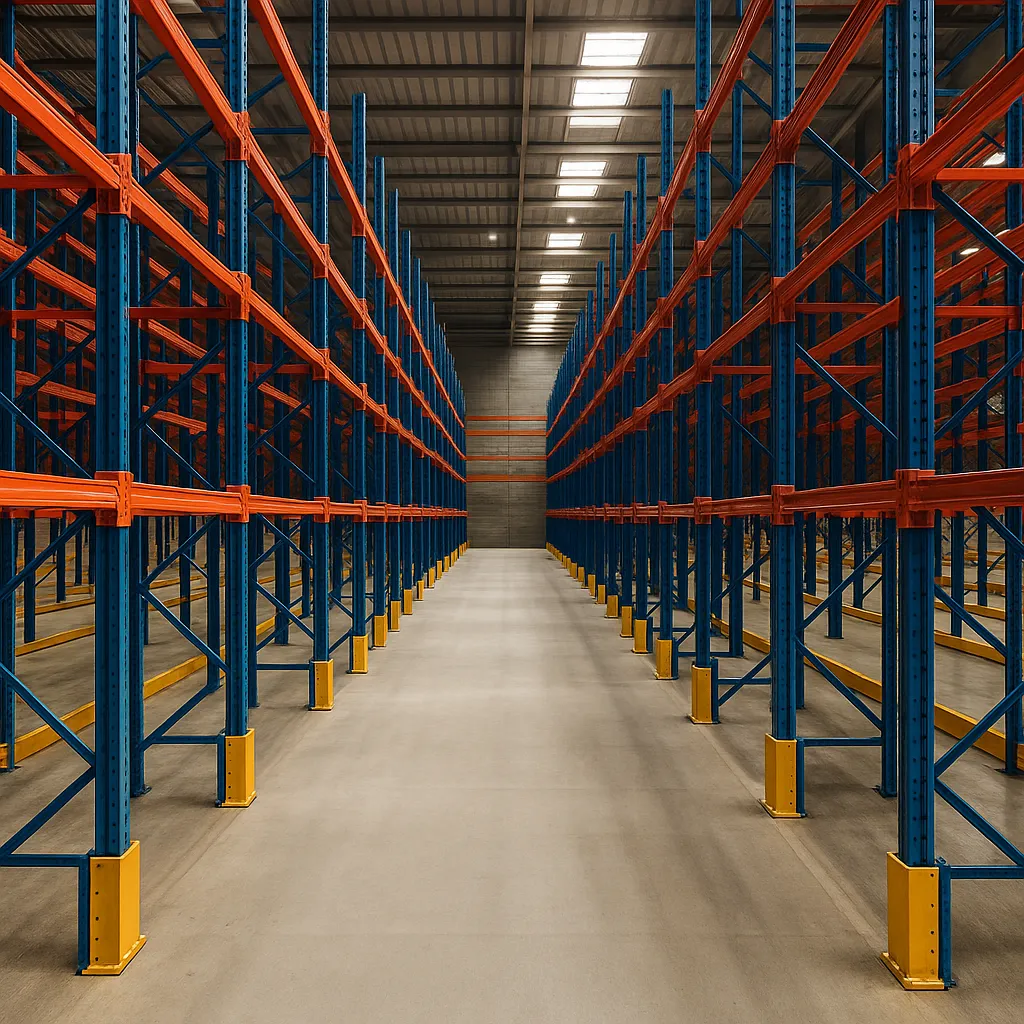 Drive-in pallet racking